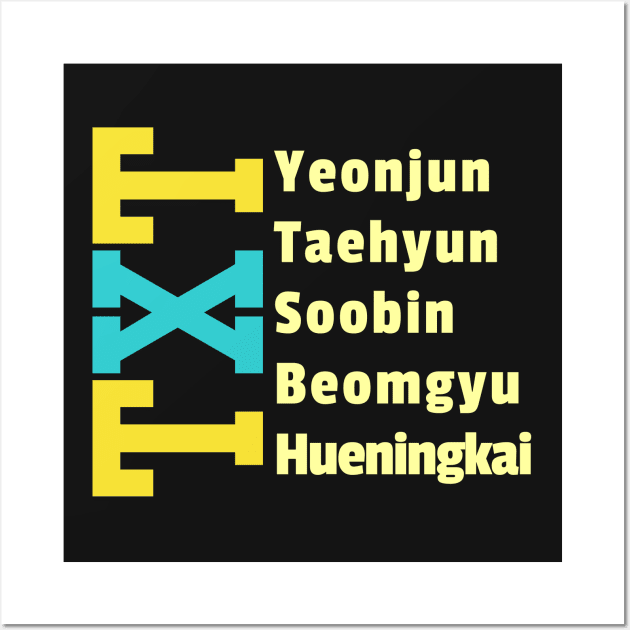 TXT MEMBER Wall Art by wennstore